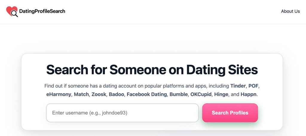 DatingProfileSearch.com